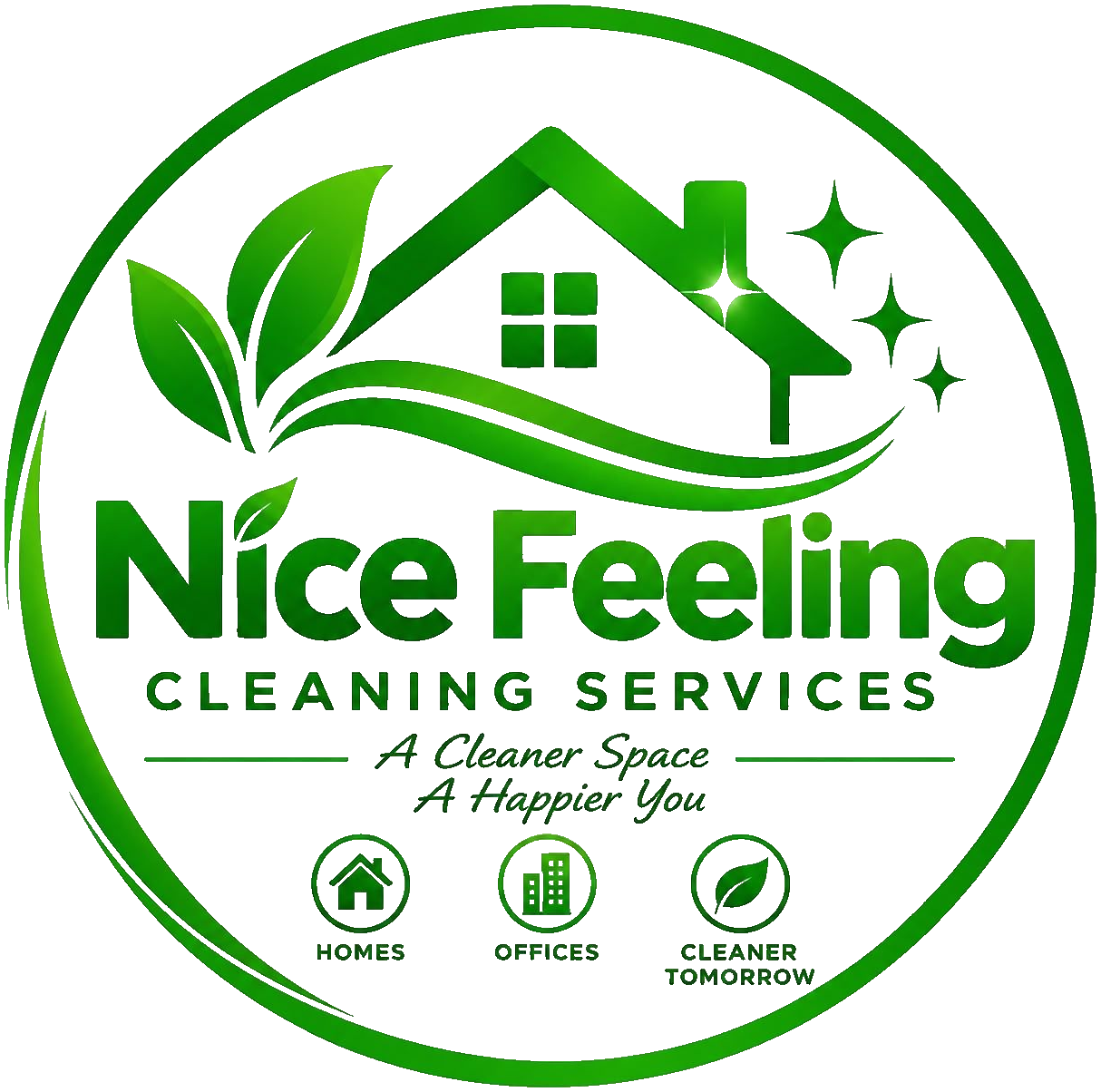 Nice Feeling Cleaning Services logo